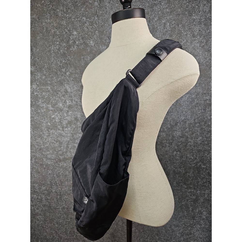 AmeriBag 19" Healthy Back Bag Tote®, Distressed Nylon, Black - Picture 2 of 16